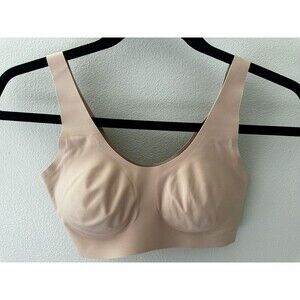Knix Beige Nude Wireless Bra Wire Free Size Small S Womens Lingerie